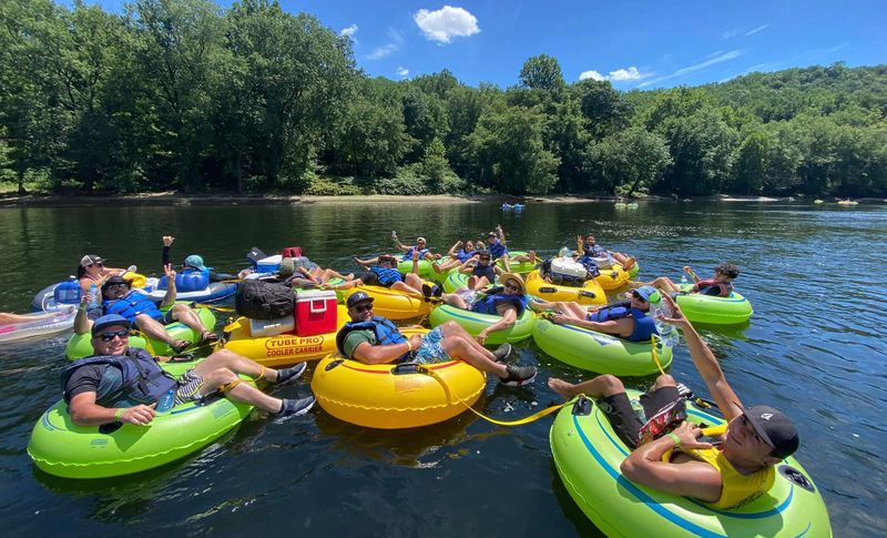 Lehigh River (family float section, Jim Thorpe area)