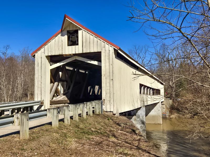 Mechanicsville Road Covered Bridge, Geneva
