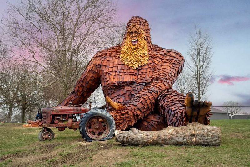 Meet Nelson: Celina’s towering Bigfoot