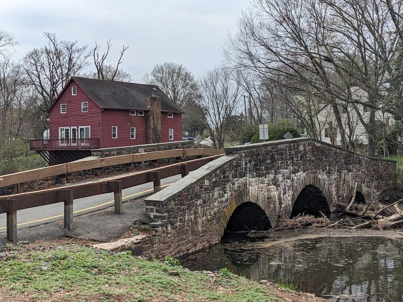 Mill Pond Bridge / Bridgepoint Bridge, Montgomery Township