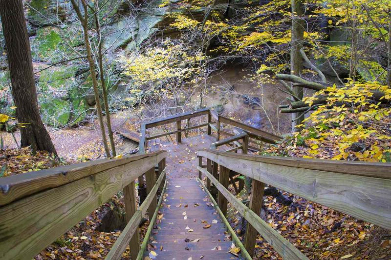 Mohican State Park And The Gorge Overlook Mohican State Park And The Gorge Overlook