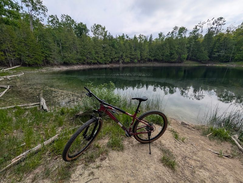 Mountain Biking on the Rocky Quarry Trails