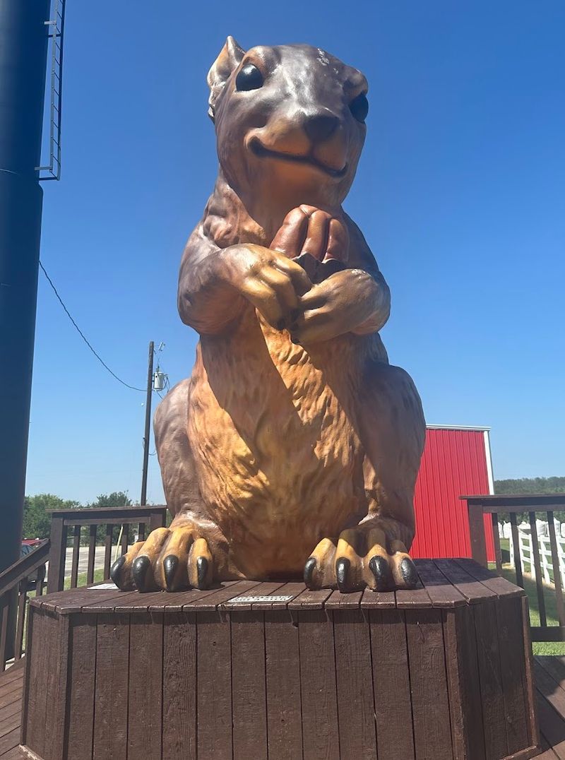 Ms. Pearl the Giant Squirrel Statue (Cedar Creek) Ms. Pearl the Giant Squirrel Statue (Cedar Creek)