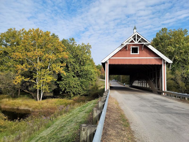 Netcher Road Covered Bridge, Jefferson
