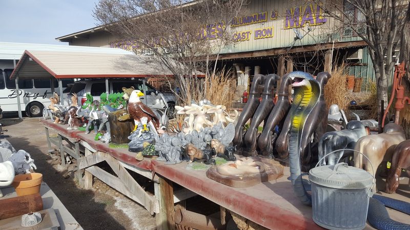 Outdoor Yard Art and Statuary Garden
