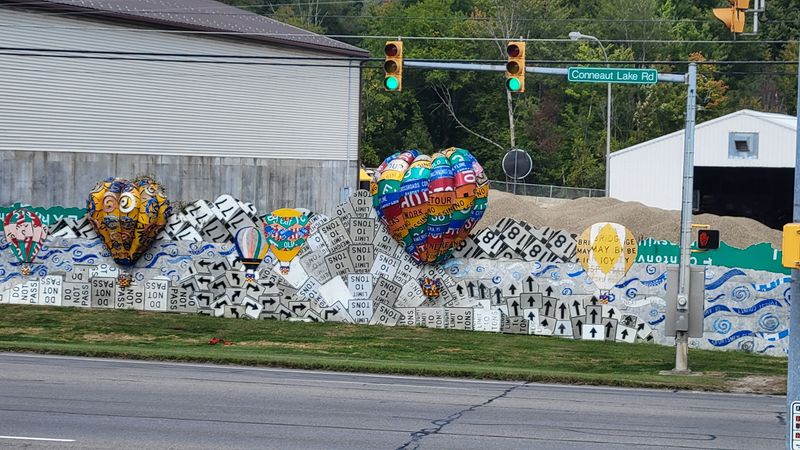 PennDOT Road Sign Sculpture Garden (Meadville)