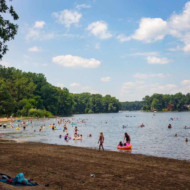 Portage Lakes State Park Beach (New Franklin)