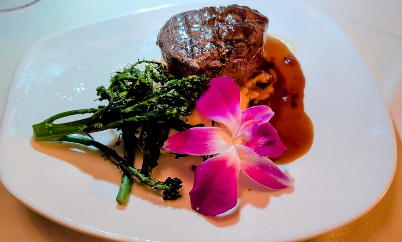 Prix fixe dining with multiple courses
