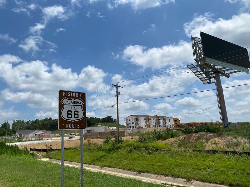 Route 66 Through Sapulpa
