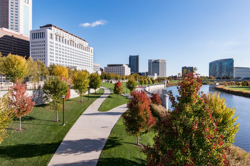 Scioto Mile Promenade, Columbus, Ohio Scioto Mile Promenade, Columbus, Ohio