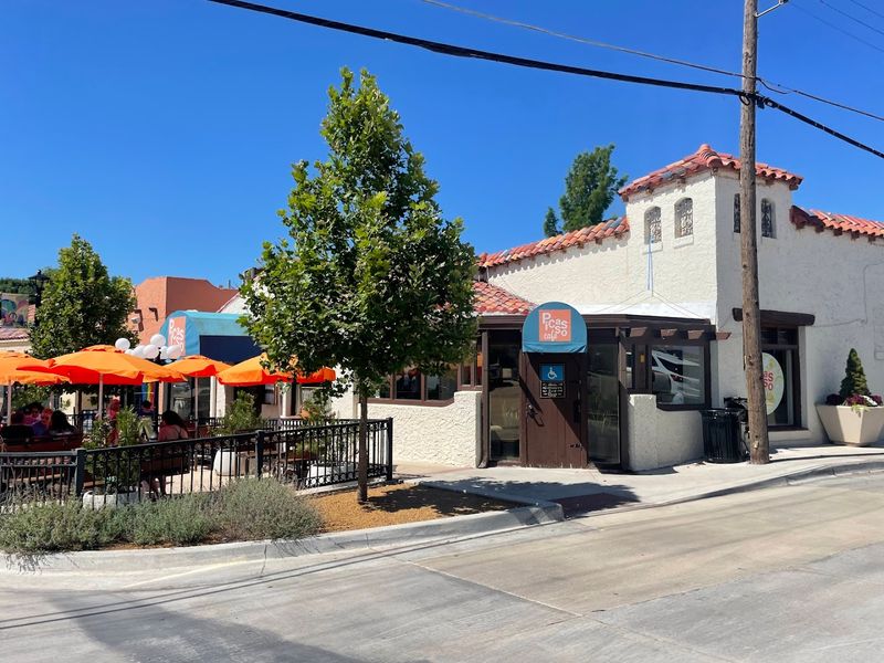 Service, patio seating, and the Paseo location