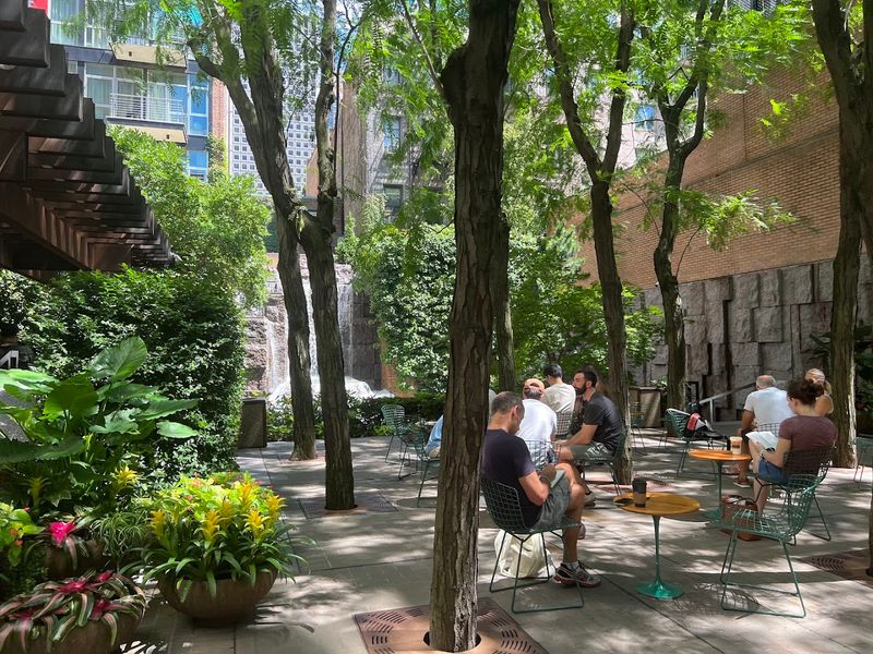 Shaded Seating for a Real Break Shaded Seating for a Real Break