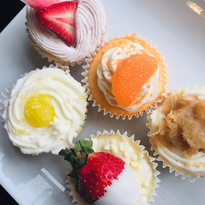 Slices, Minis, And Cheesecake Cupcakes