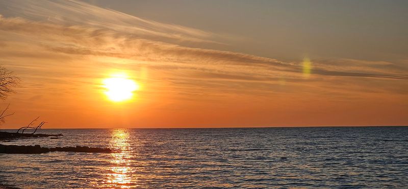 Sunset Magic On The Shore