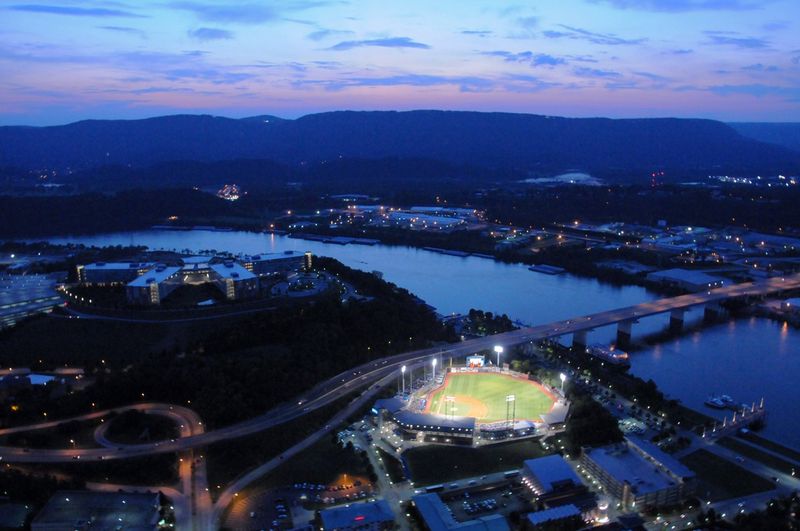 Tennessee Riverfront — Chattanooga Tennessee Riverfront — Chattanooga