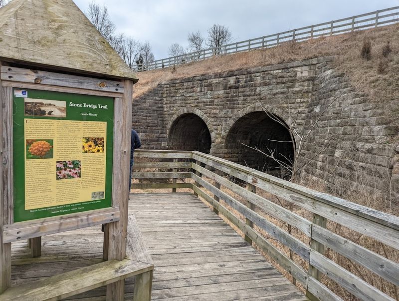 The 1731 bridge hiding beneath Bound Brook
