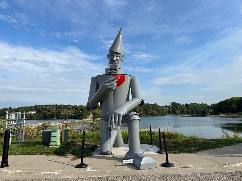 The 24-Foot Tin Man Statue: A True Giant in Hart Commons