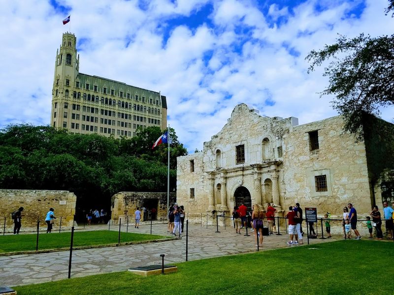 The Alamo and Alamo Plaza