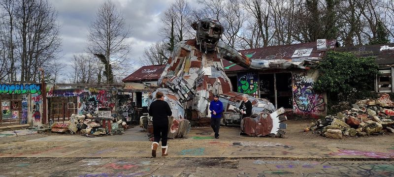 The Artist Behind New Jersey’s Strangest Woodland Visitor