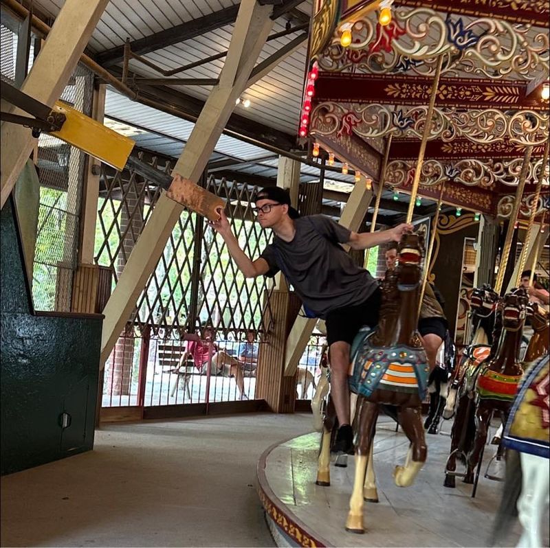 The Brass Ring Tradition Keeps It Interactive