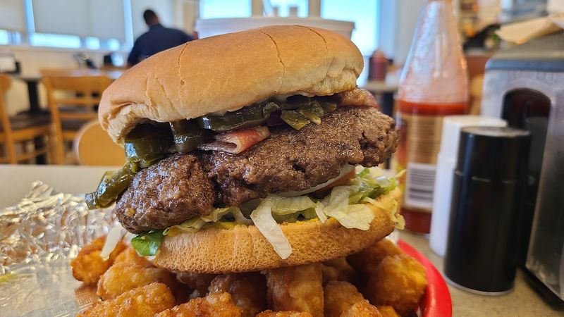 The Burgers Are Actually Giant
