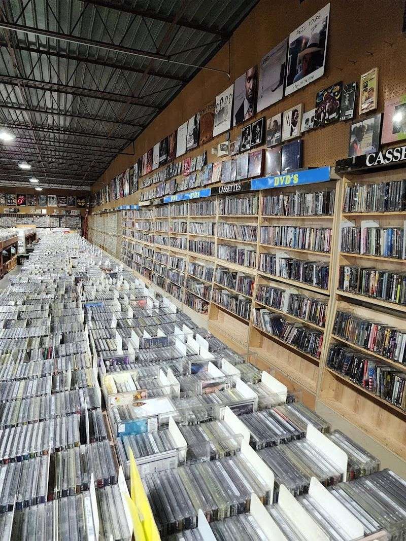 The CD Section That Breaks Records The CD Section That Breaks Records