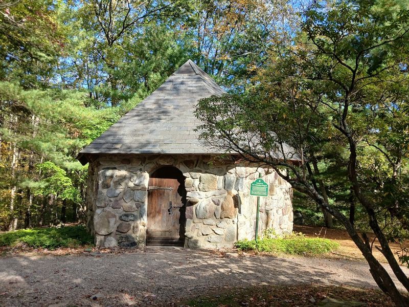 The Chapel, Pond, and Storybook Details