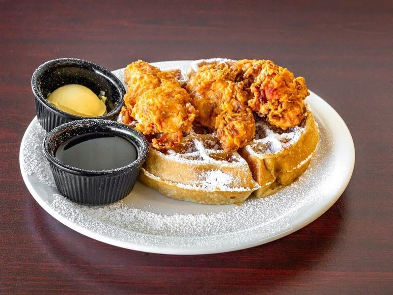 The Chicken and Waffles Are the Main Event