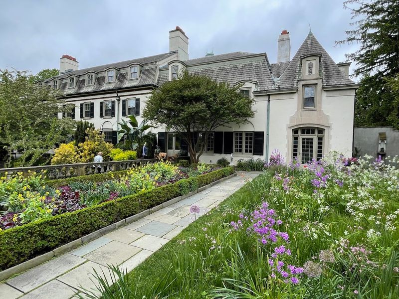 The Enchanting Terraces Around Chanticleer House