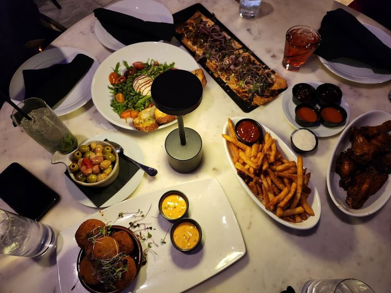 The Food and Cocktails Are More Than Just Something to Hold While You Stare