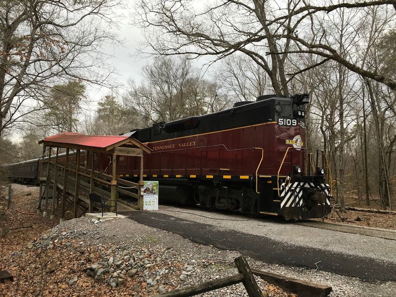 The Hiwassee River Scenic Railroad Starts in Quiet Delano
