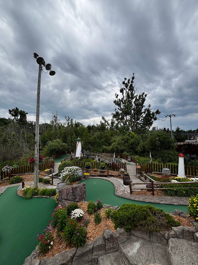 The Landscaping Looks More Like a Garden Than a Golf Course