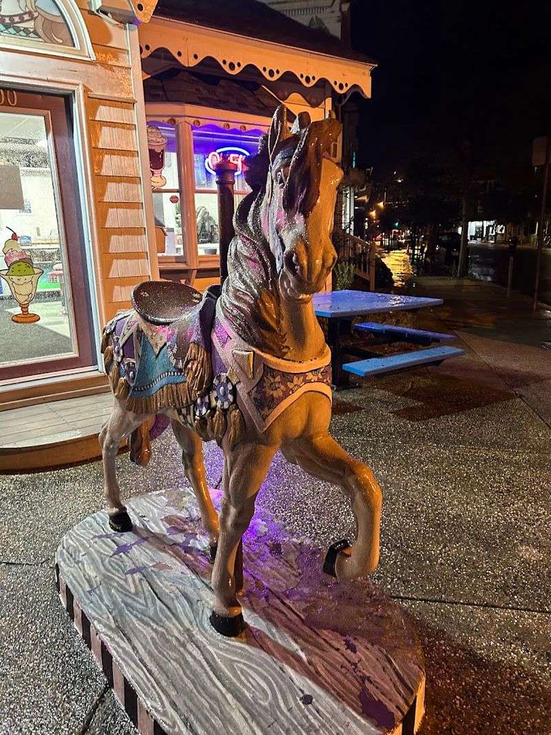 The Old School Charm Behind the Carousel Horse The Old School Charm Behind the Carousel Horse
