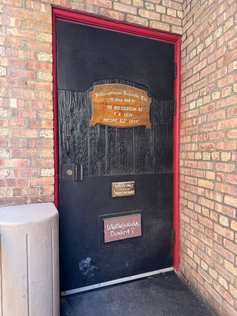 The Password Test at the Door