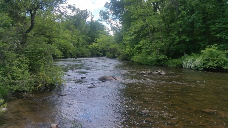The Pequest River View Makes The Stop Even Better