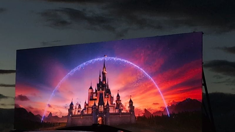 The Screen Delivers That Big Outdoor Movie Magic