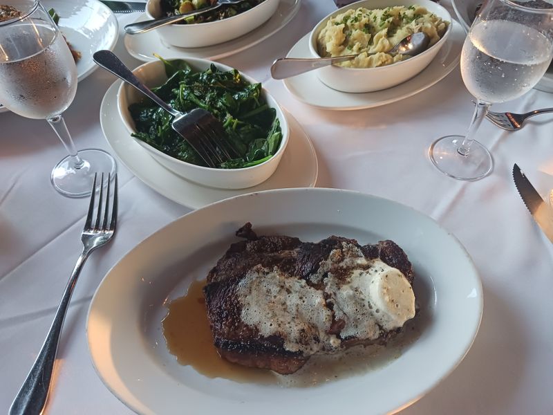The Steaks: Filet Mignon, Bone In Strip, and Akaushi Moments
