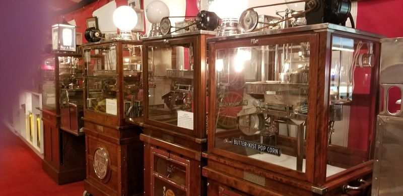 The antique machines are the real stars