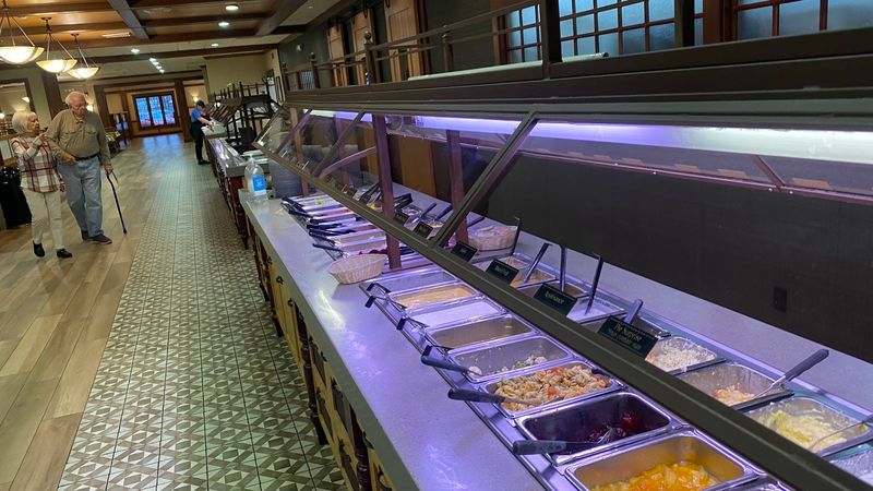 The buffet keeps regulars coming back