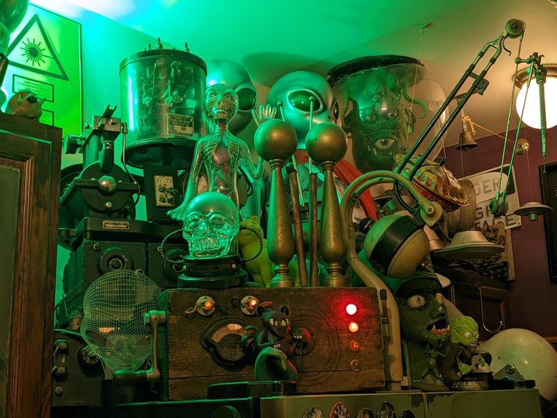 The collection is gloriously strange