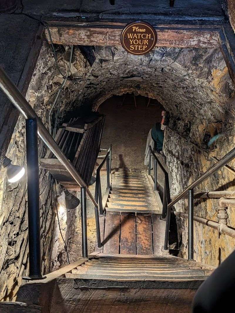 The entrance feels like a mini adventure
