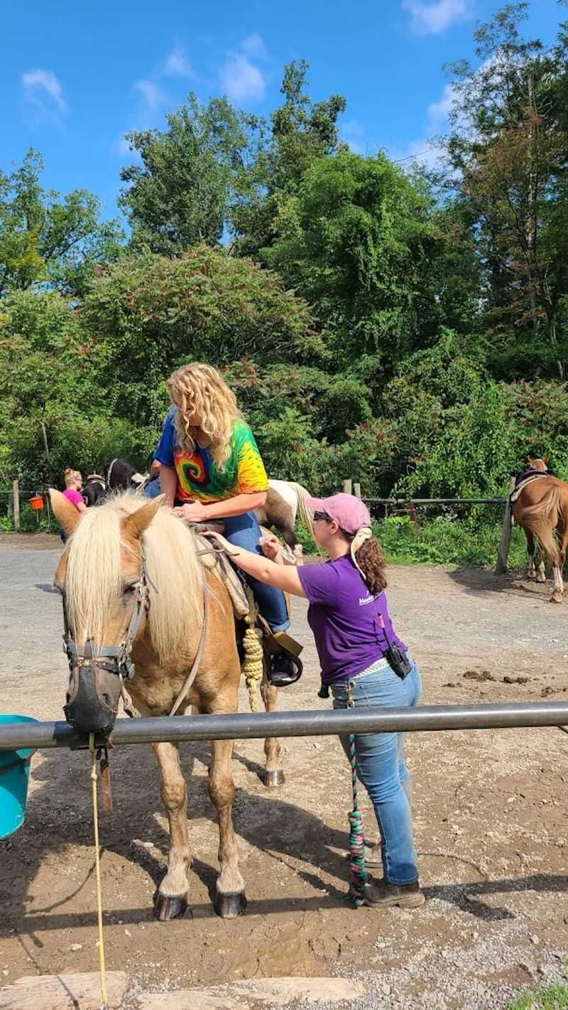 The guides help create a safe and relaxed ride
