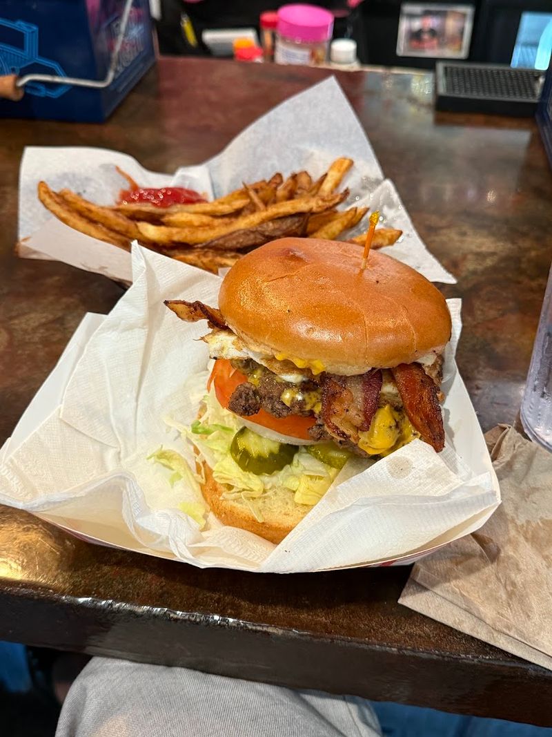 The hand-pressed burgers that built the reputation