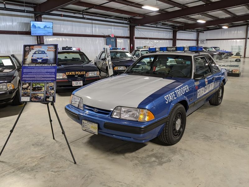 The law enforcement Mustang display everyone talks about