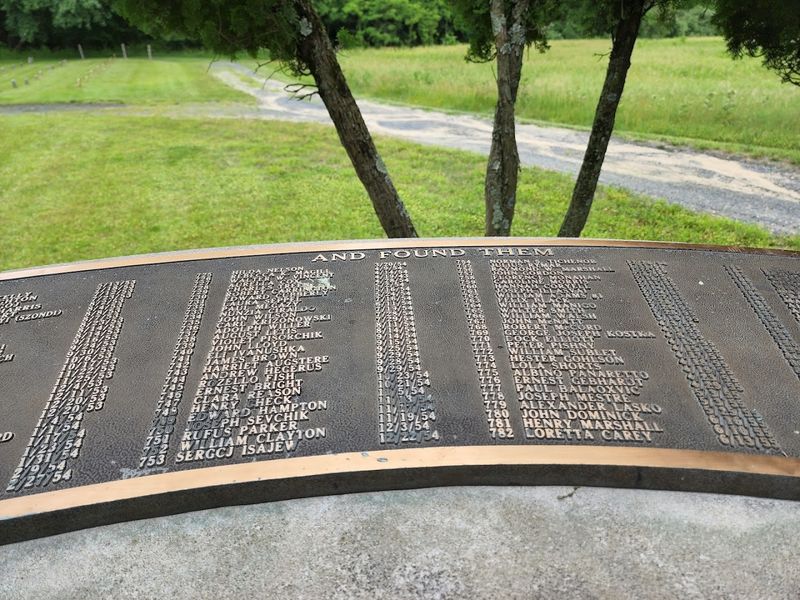 The memorial pavilion that gave patients their names back
