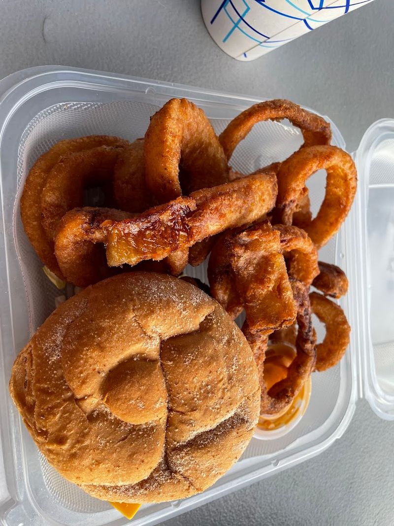 The menu goes far beyond burgers