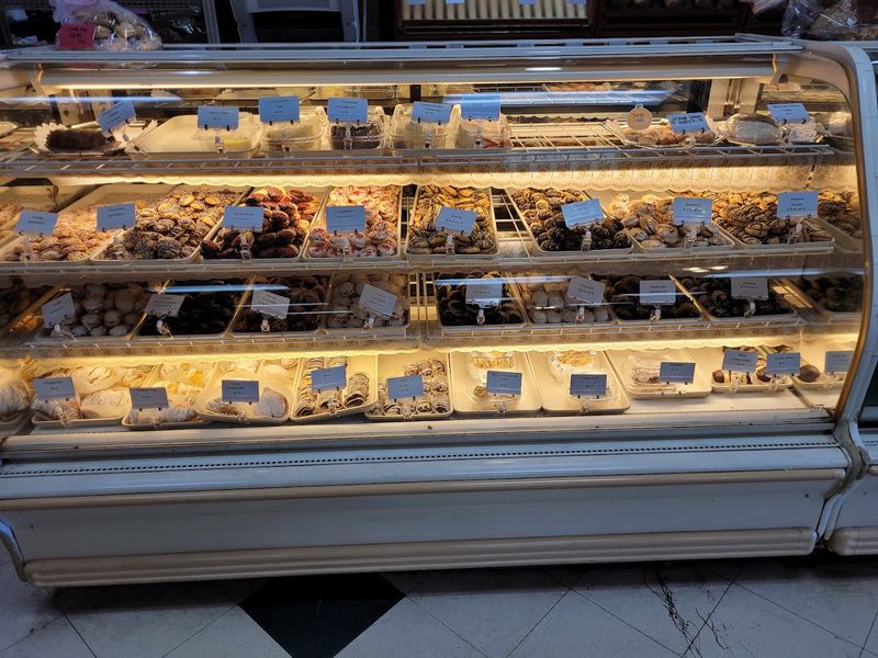 The pastry case is impossible to leave alone The pastry case is impossible to leave alone