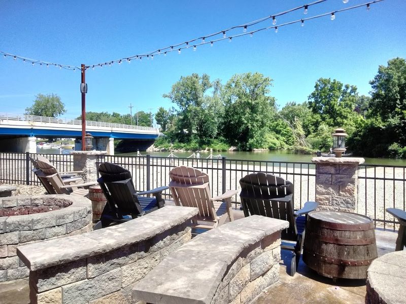 The patio is the real star
