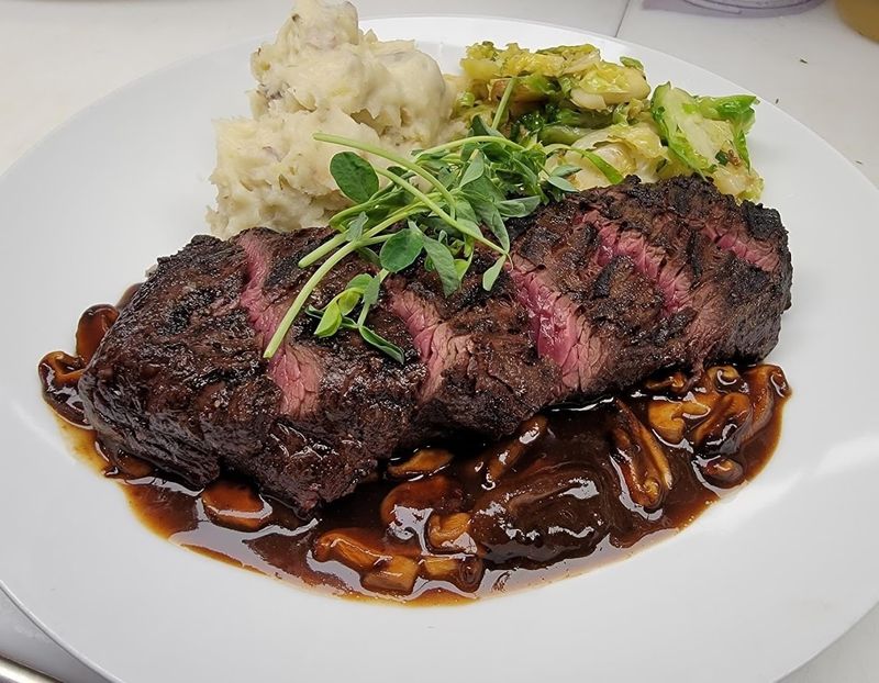 The restaurant earns attention for its food
