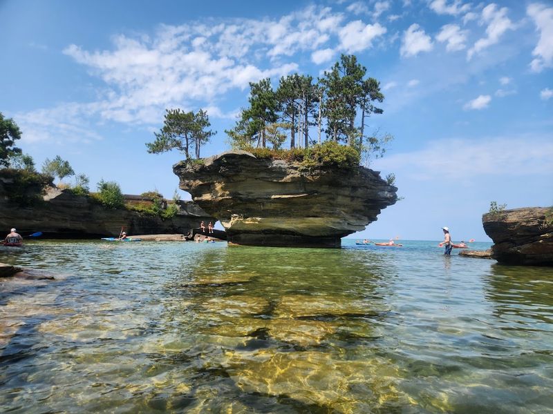 Turnip Rock — Port Austin